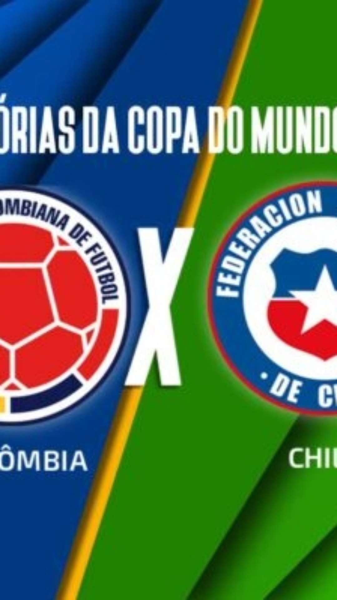 Colômbia x Chile: onde assistir, escalações e arbitragem