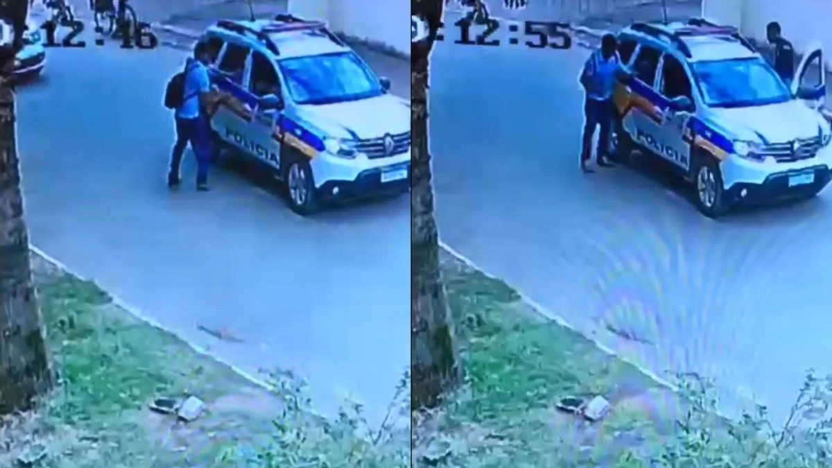VÍDEO: homem esfaqueia policial e é morto em Minas Gerais