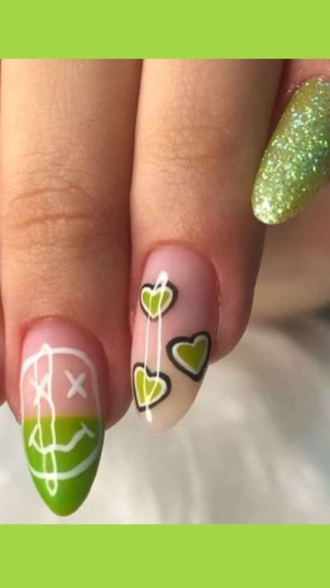 Unhas Verde Brat: 4 unhas decoradas para você se inspirar na cor do momento