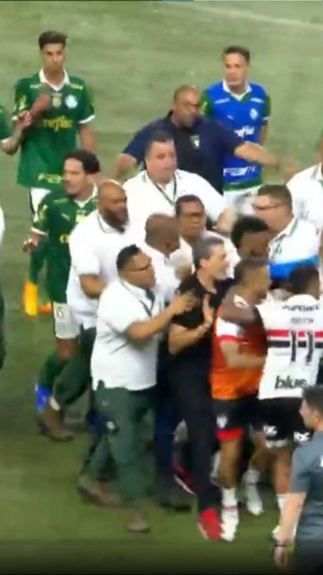 STJD julgará envolvidos por briga no clássico entre Palmeiras e São Paulo