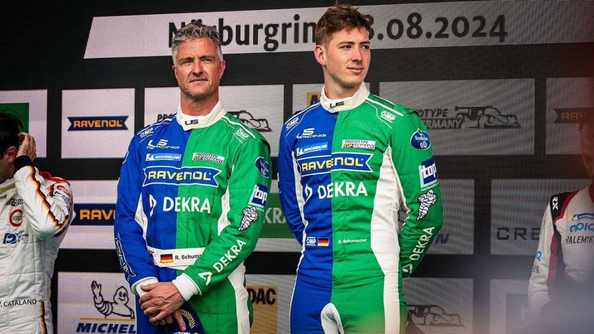 Filho de Ralf Schumacher o defende em briga com a mãe, relembra agressão e caso de polícia