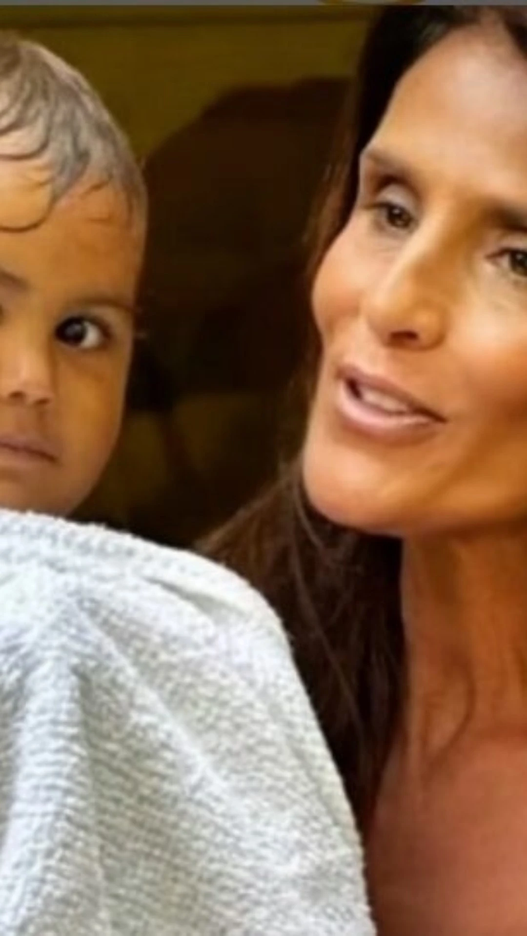 Anna Paola Pimenta da Veiga se despede do netinho Arthur que partiu precocemente