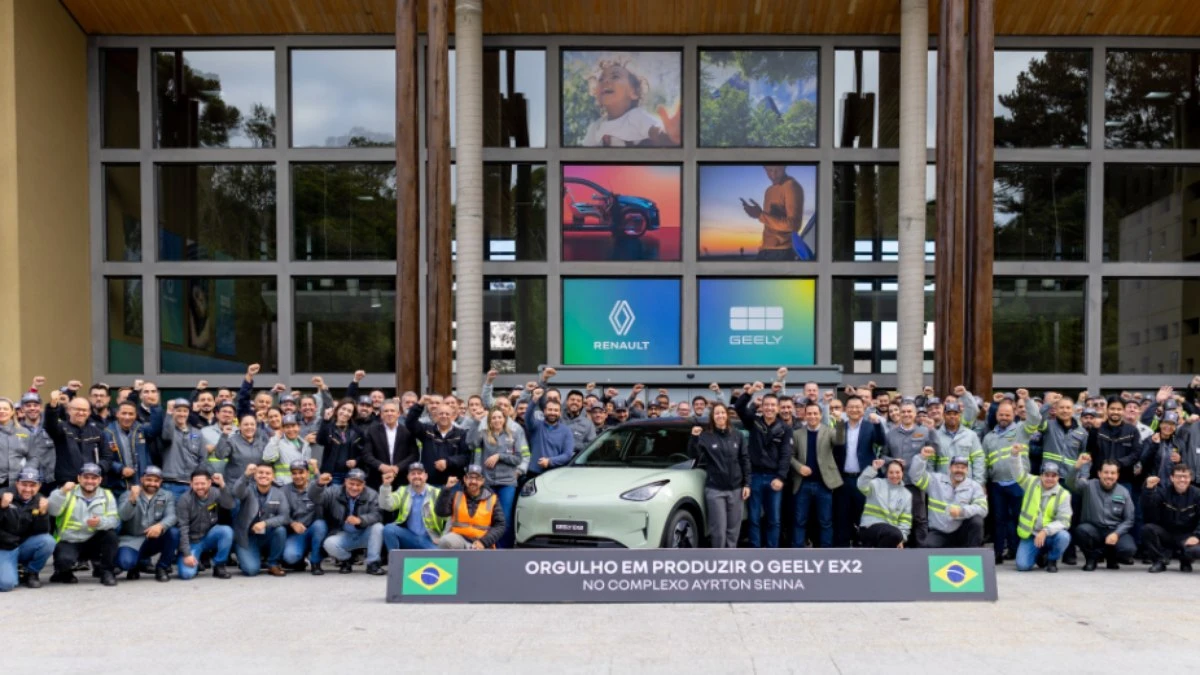 Geely anuncia produção do EX2 no Complexo Ayrton Senna