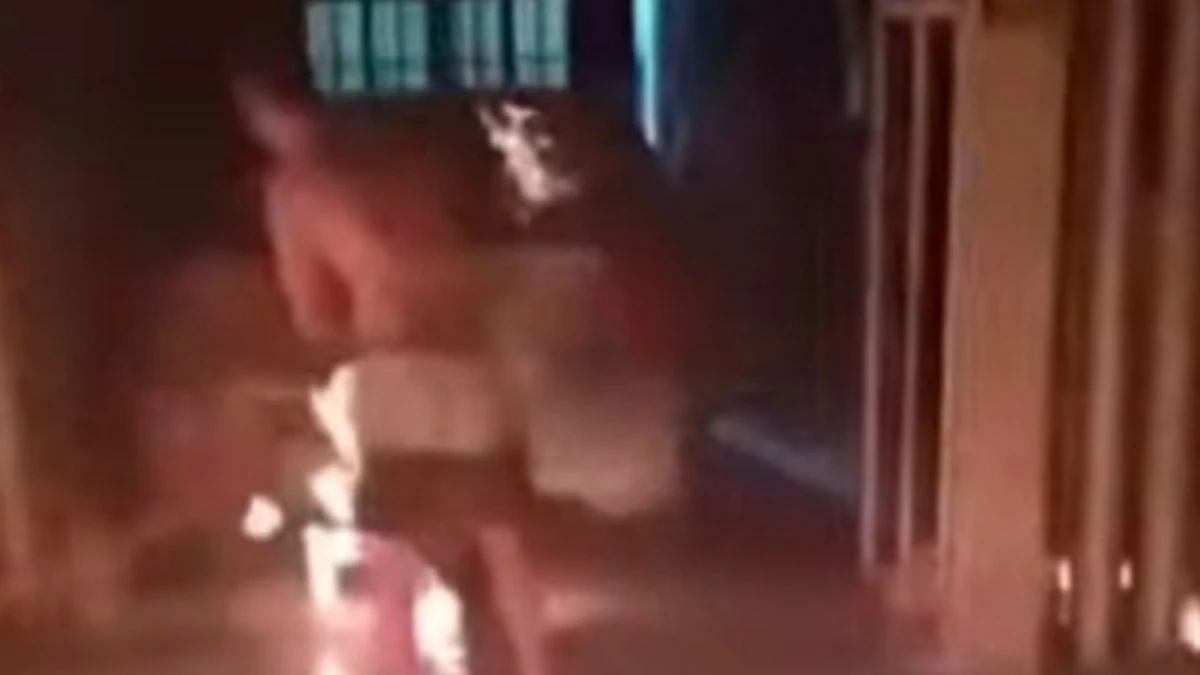 Grávida perde bebê após ter casa incendiada por dívida com agiota