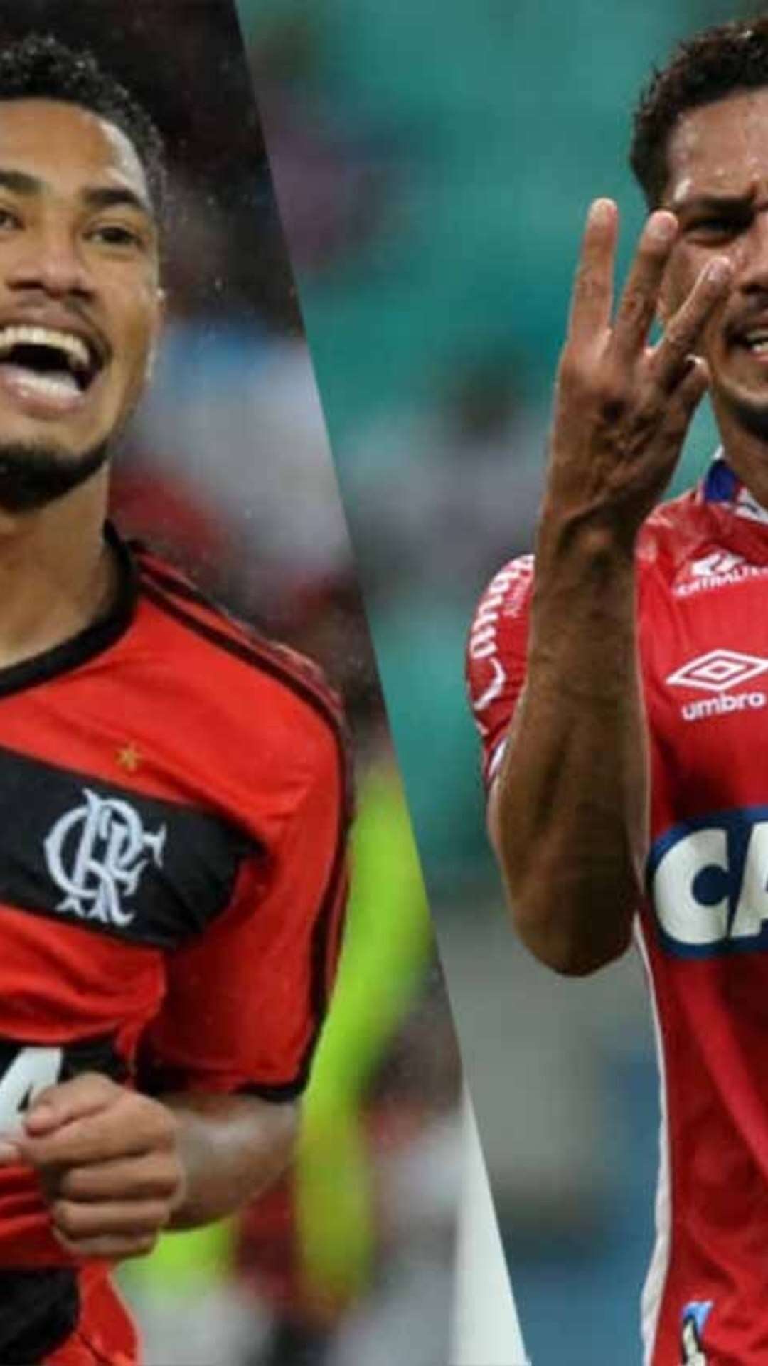 Com passagens por Flamengo e Bahia, Hernane analisa confronto na Copa do Brasil