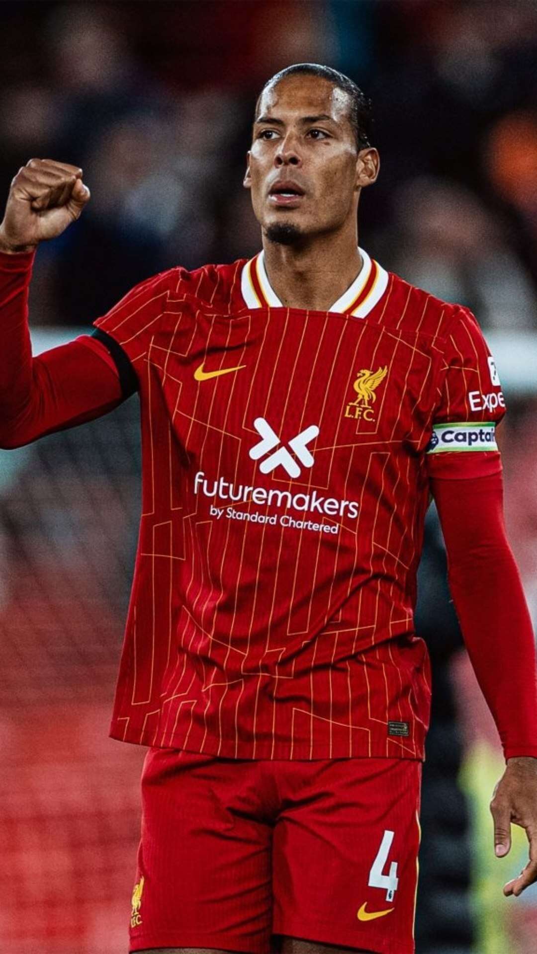 Van Dijk revela que está negociando sua renovação com o Liverpool: “estão em andamento”