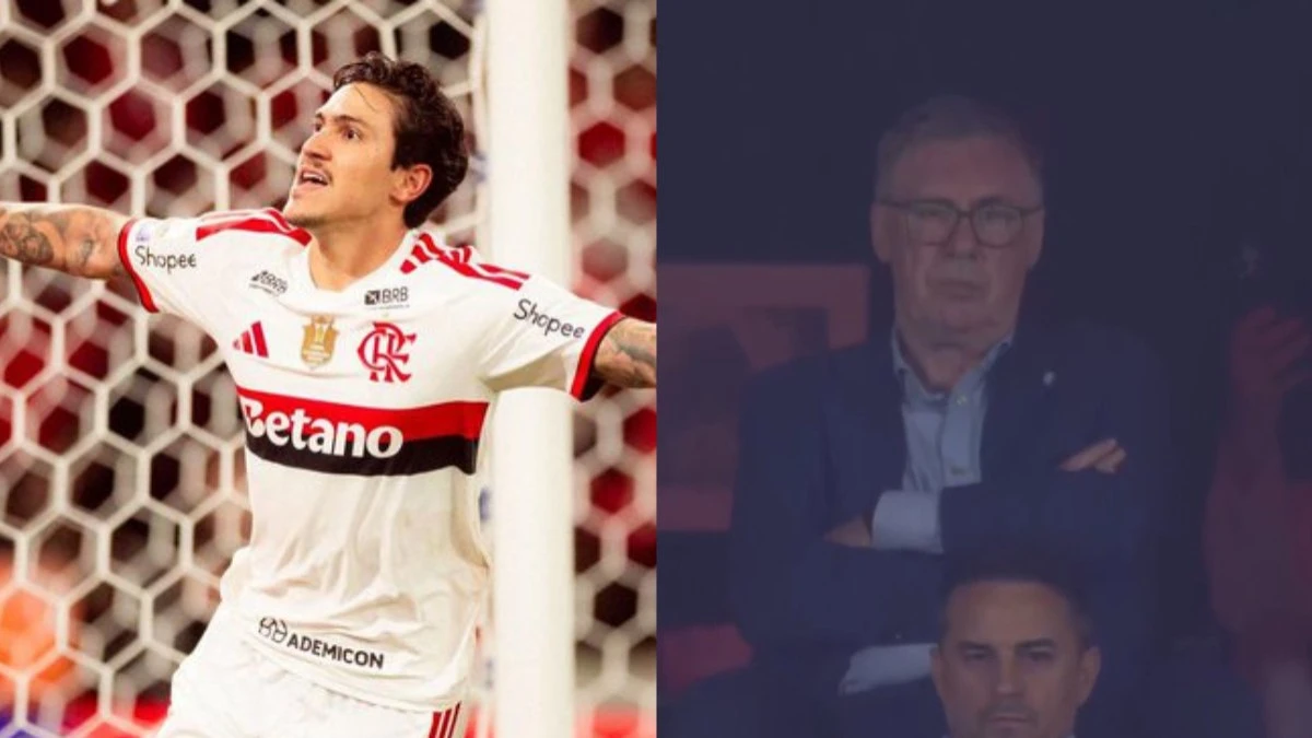 Flamengo: quem aproveitou a ida de Ancelotti ao jogo com Furacão?