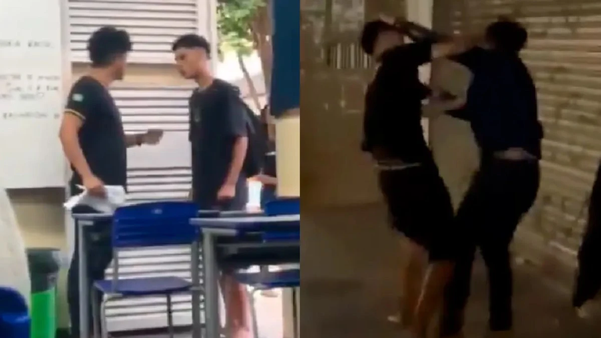 VÍDEO: professor e aluno trocam socos após discussão em escola