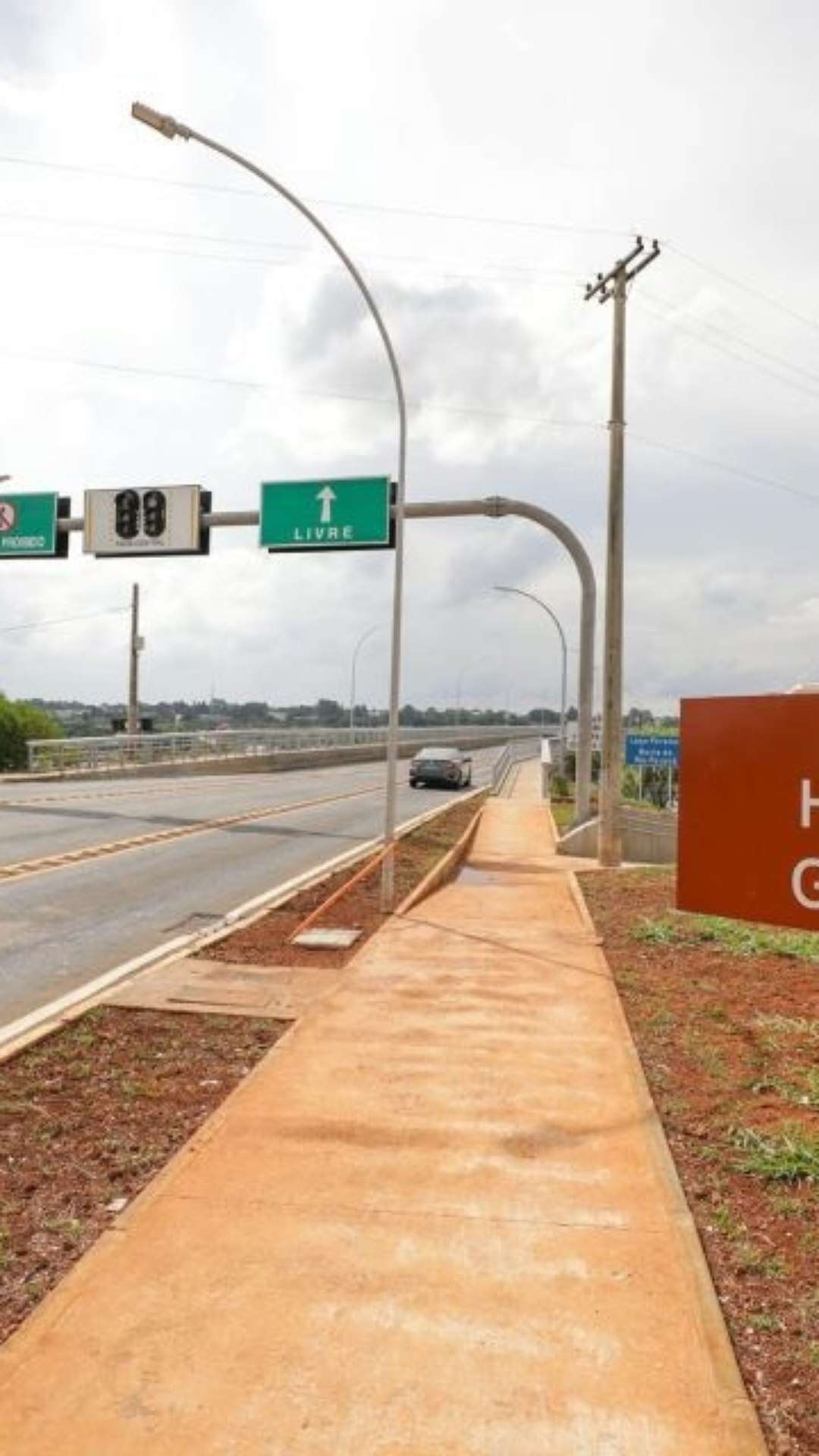 Ponte Honestino Guimarães ficará interditada na tarde de sábado (13)