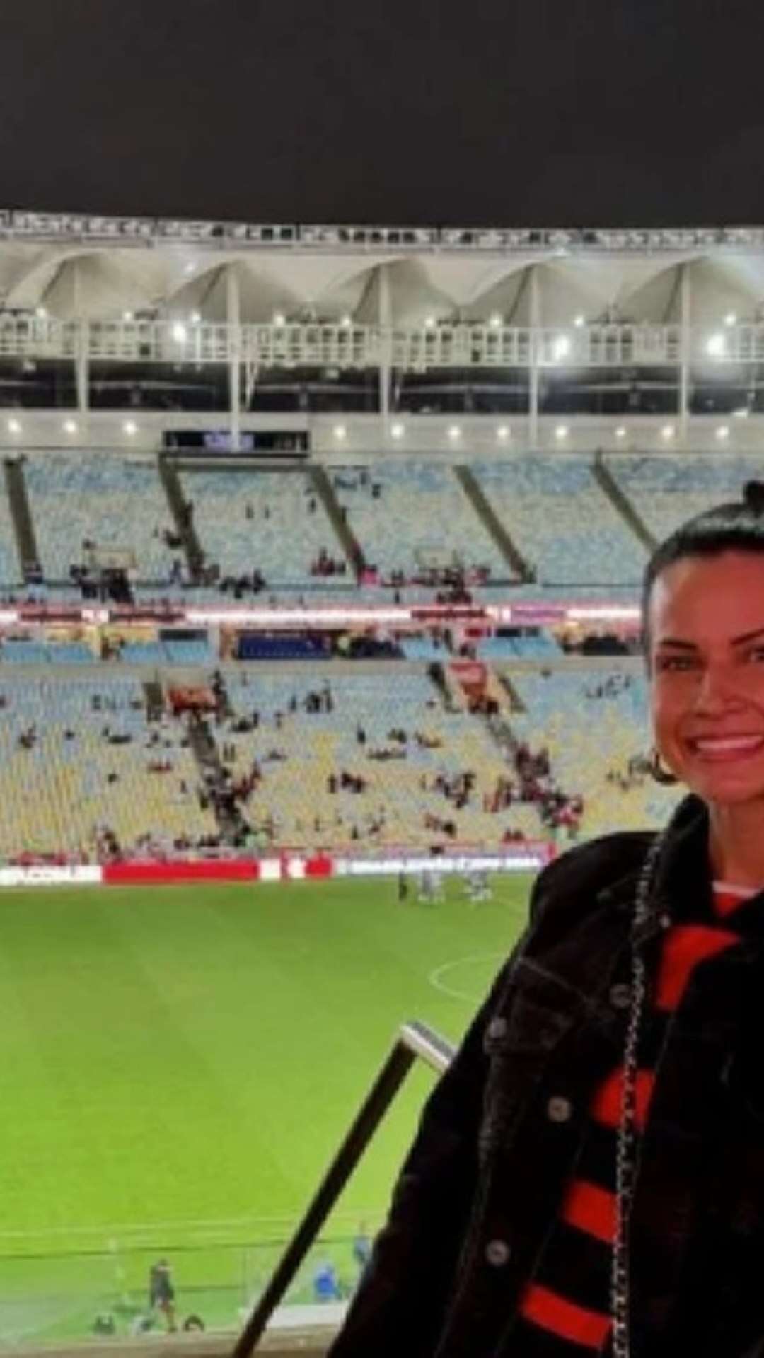 Nora de Tite mostra realidade de famílias em dia de jogo do Flamengo no Maracanã