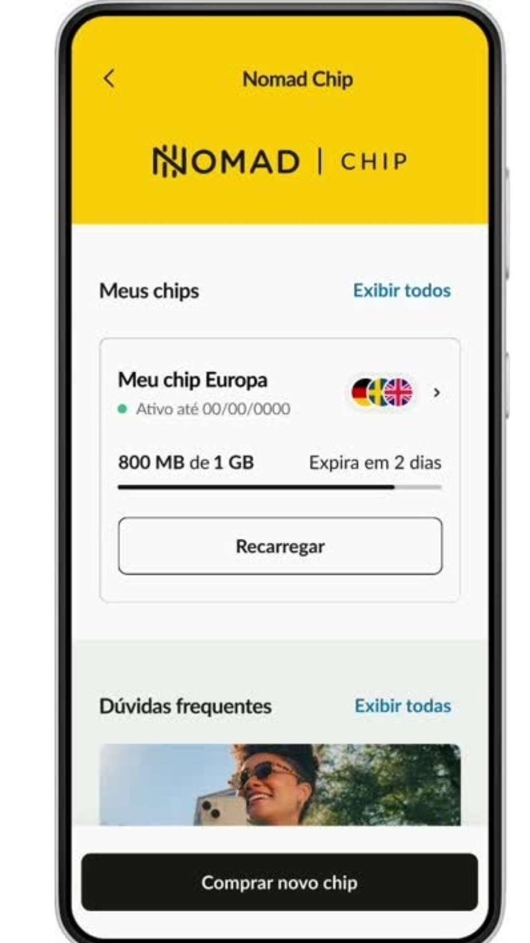 Fintech passa a oferecer chip de internet grátis para viagens ao exterior