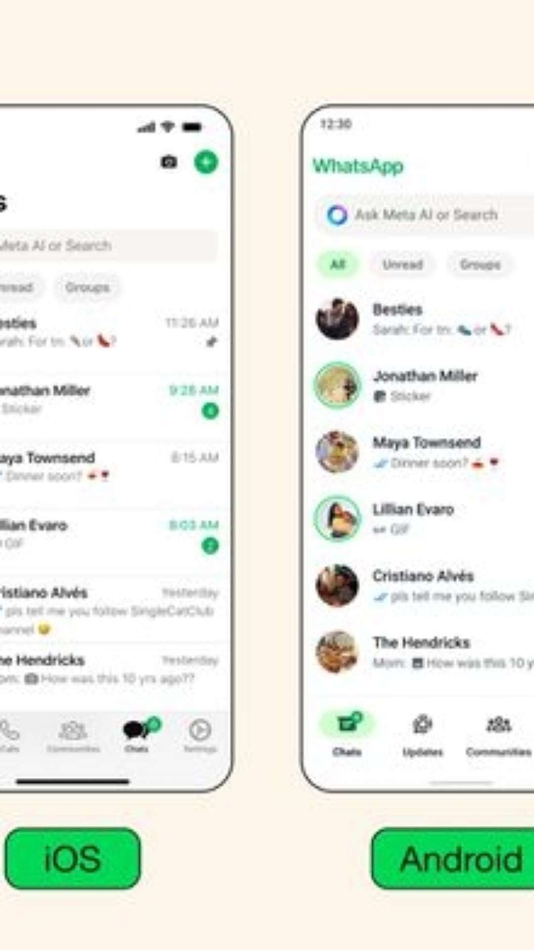 WhatsApp explica as mudanças de design do aplicativo