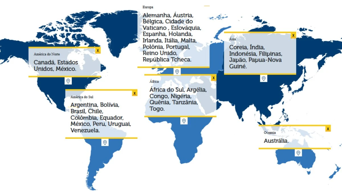 Papa agostiniano: veja onde a ordem se espalha pelo mundo