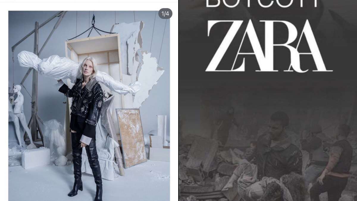 Corpos em Gaza: Zara sofre boicote após campanha publicitária