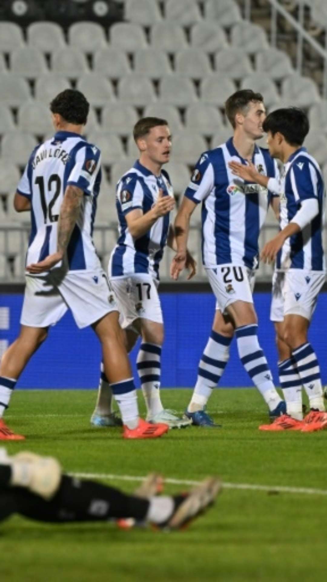 Real Sociedad vence Maccabi Tel Aviv (2-1) em seu 1º triunfo na Liga Europa