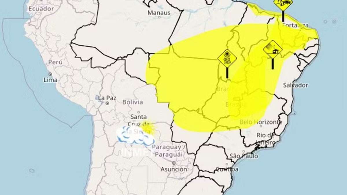 Baixa umidade prevalece em São Paulo e em boa parte do Brasil, alerta Inmet