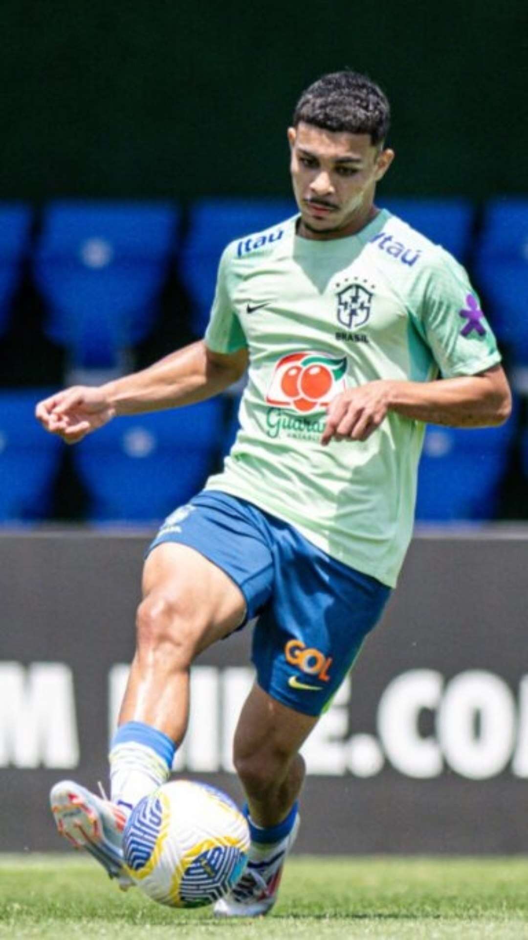 Kauan Rodrigues, do Fortaleza, comemora convocação para a Seleção Brasileira Sub-20: ‘muito feliz’