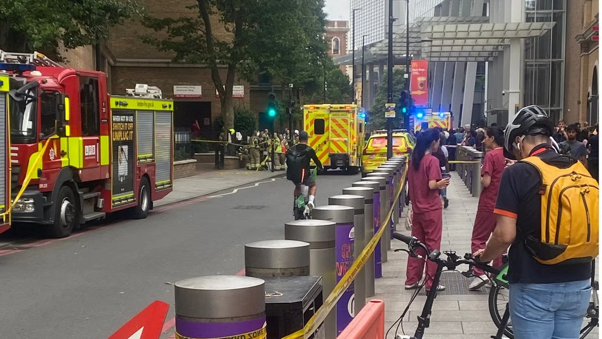 Vazamento de gás cloro força evacuação em hospital de Londres