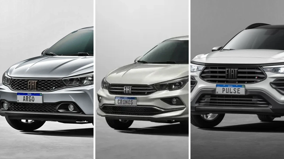 Fiat suspende vendas de Argo, Cronos e Pulse 1.3 manuais