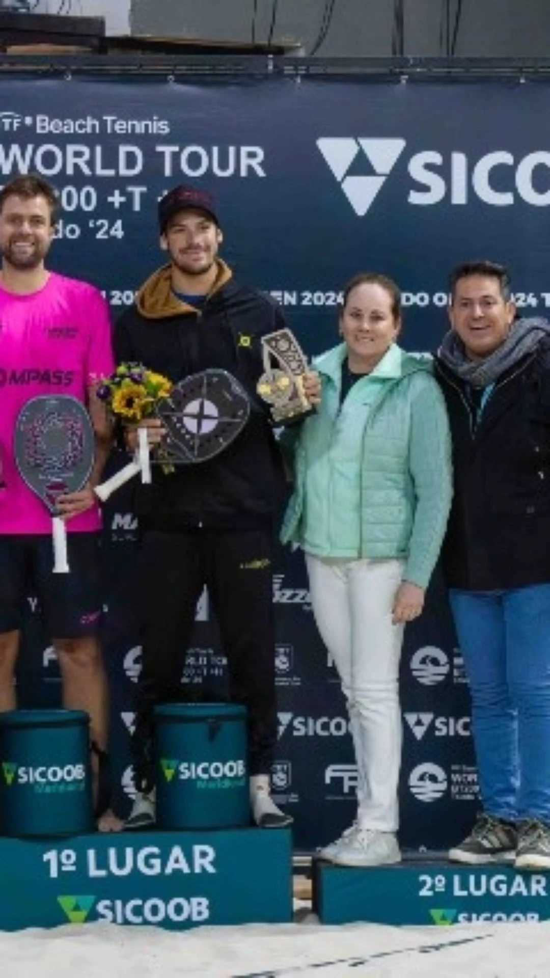 Italiano Nº 1 do mundo e gaúcho top 20 levam o título do masculino no BT 200 de Toledo (PR)