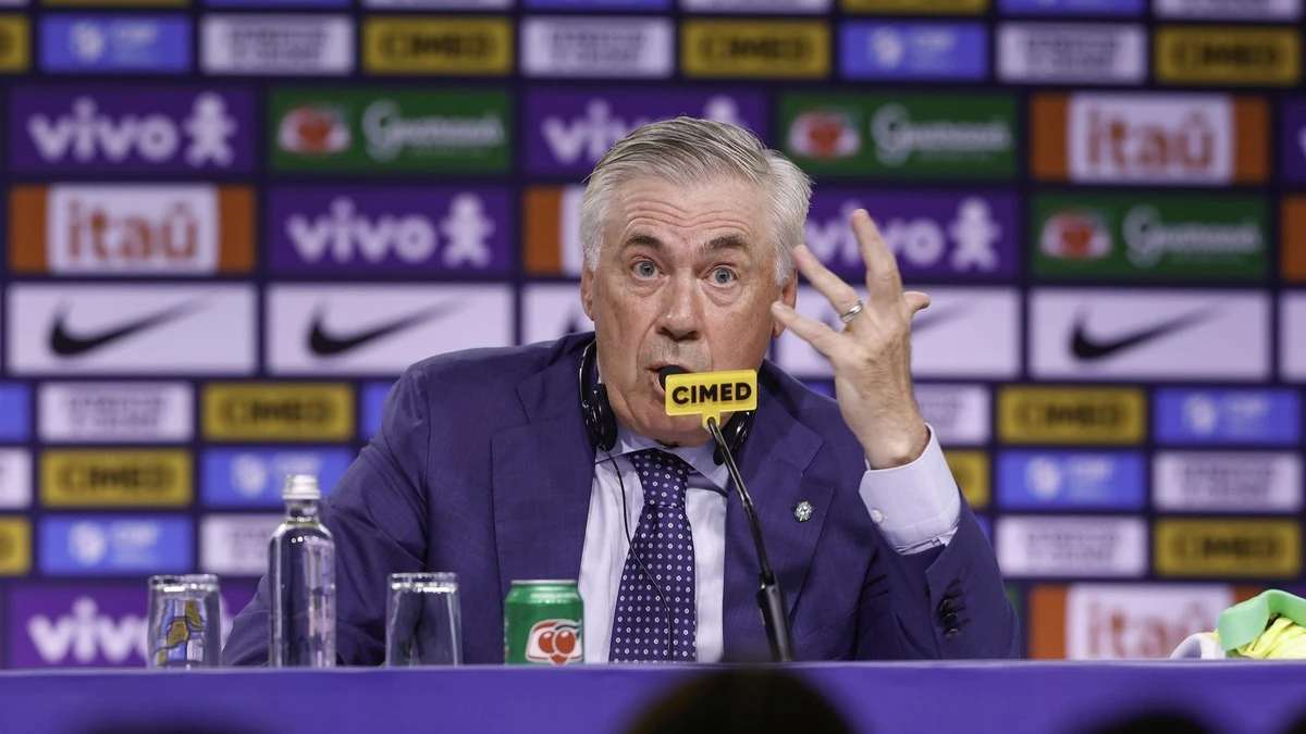 Ancelotti sobre tática da Seleção: 