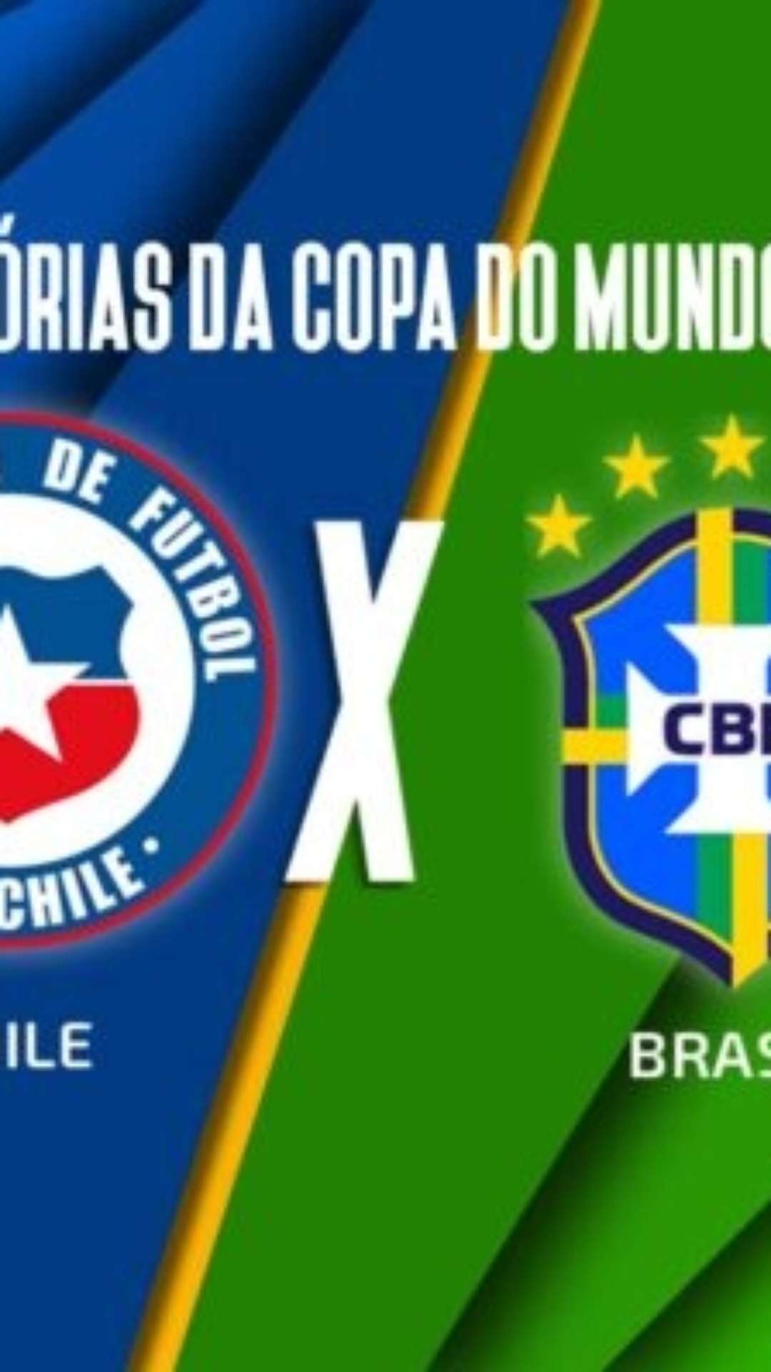 Chile x Brasil, AO VIVO, com a Voz do Esporte, às 19h30