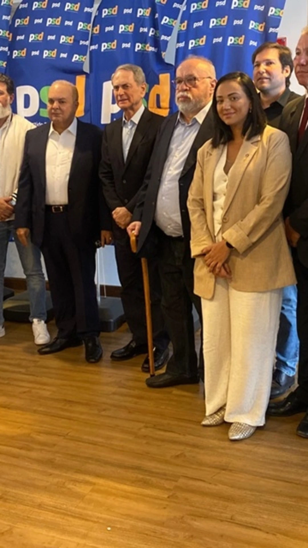 Ibaneis Rocha almoça com a direção do PSD-DF para discutir sucessão em 2026