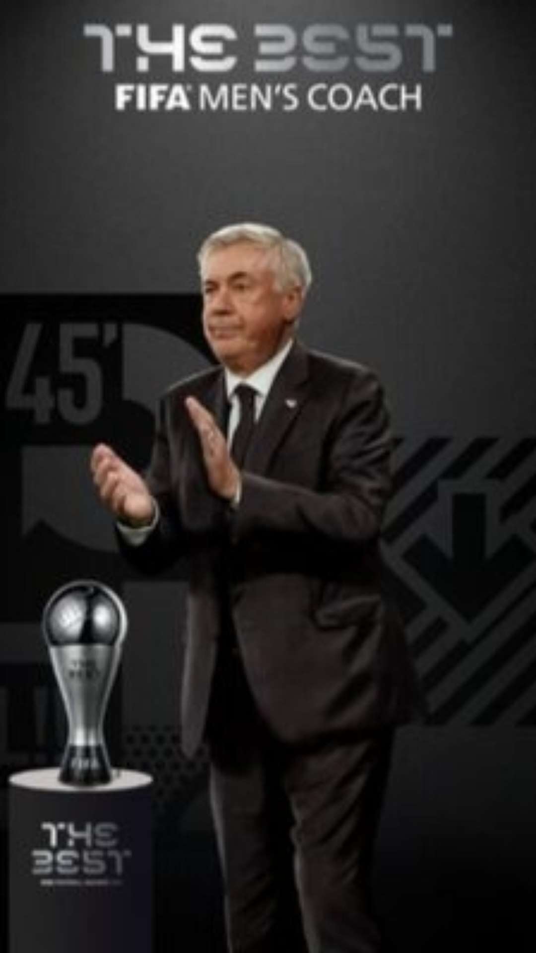 The Best: Carlo Ancelotti e Emma Hayes levam comomelhores técnicos