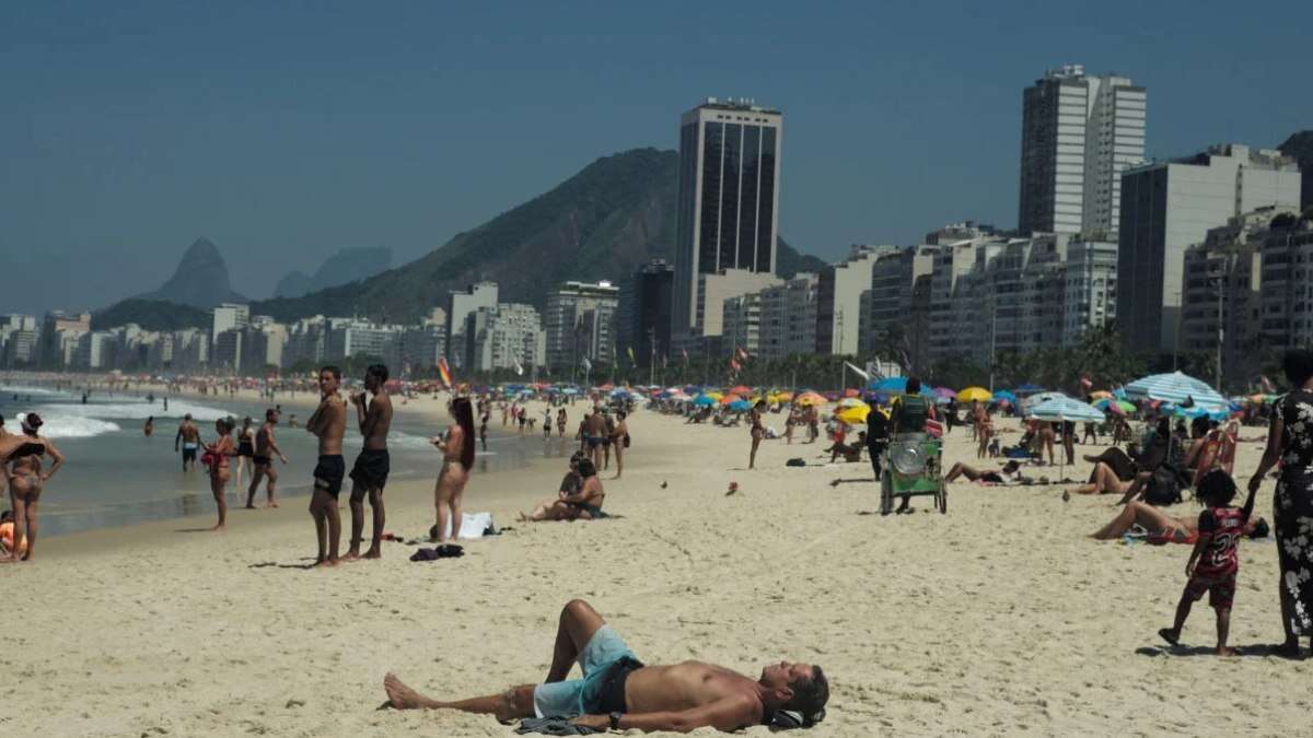 Sensação térmica no Rio pode passar de 50º C no fim de semana