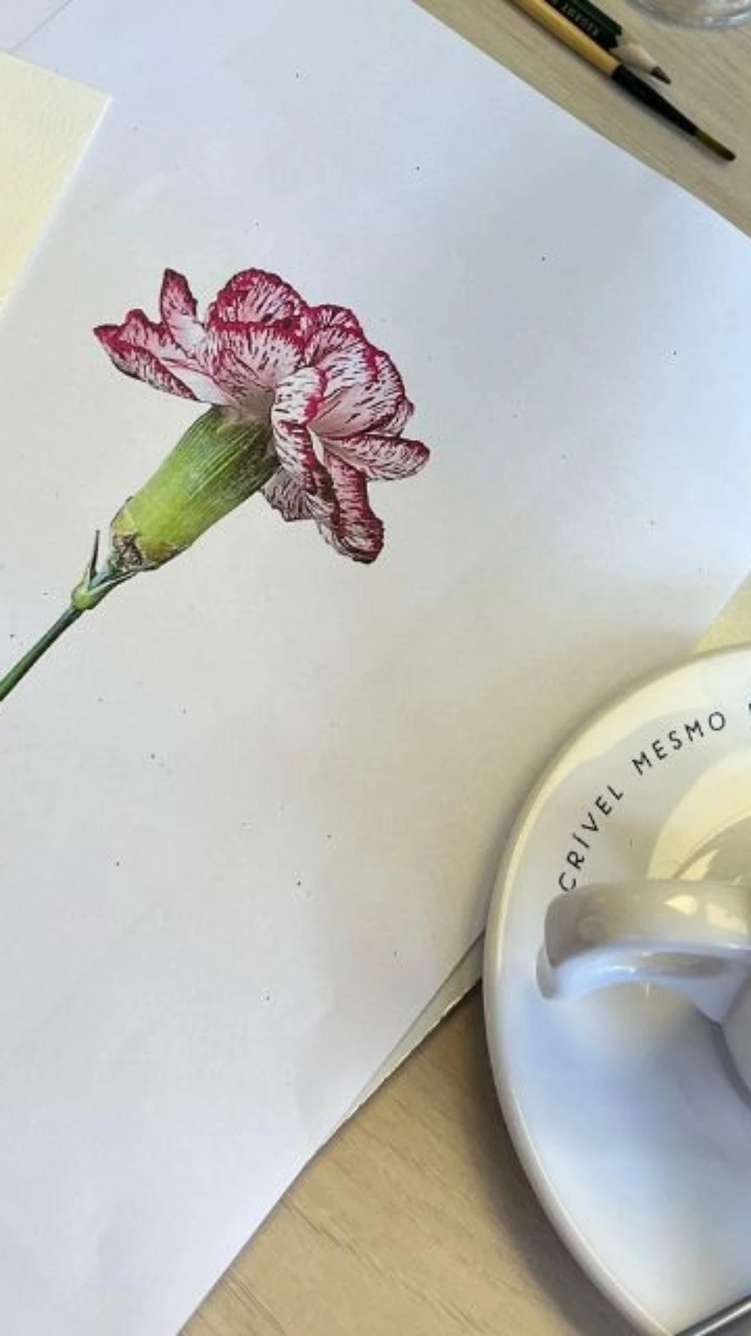 Café com cor: aulas de aquarela transformam cafeterias de Brasília em refúgios criativos