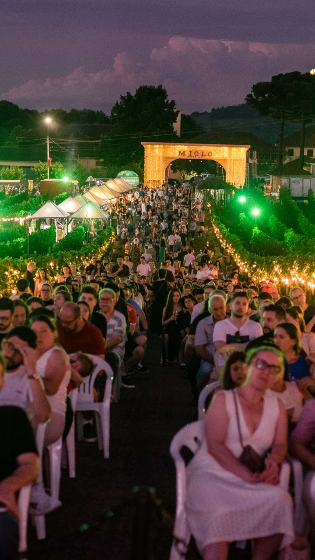 Festival de Natal em Bento Gonçalves tem shows em meio aos parreirais