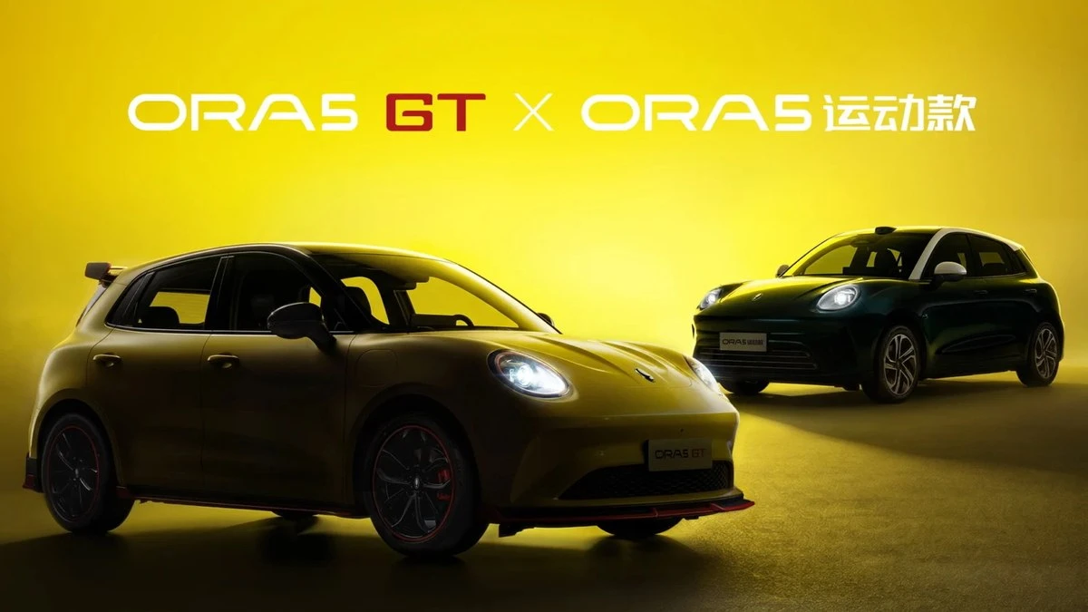GWM revela versões GT e Sport para o Ora 5 na China