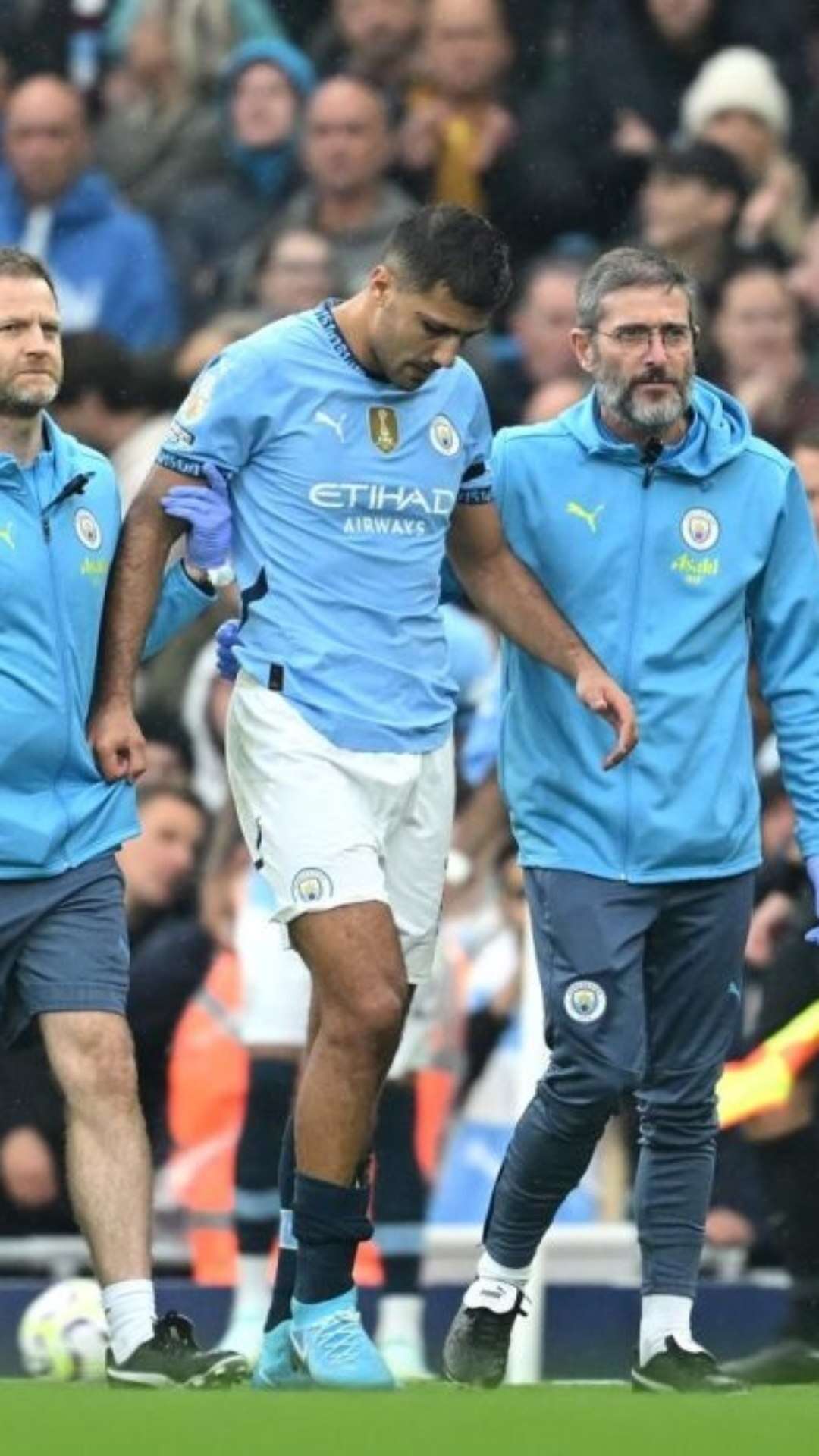 Guardiola confirma que Rodri perderá o resto da temporada por lesão: “Infelizmente, foi o pior”