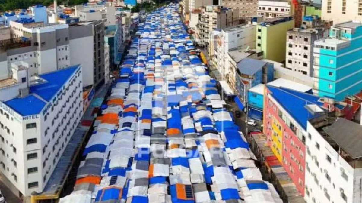 Feira em frente à Basílica de Aparecida (SP) pode ser interditada
