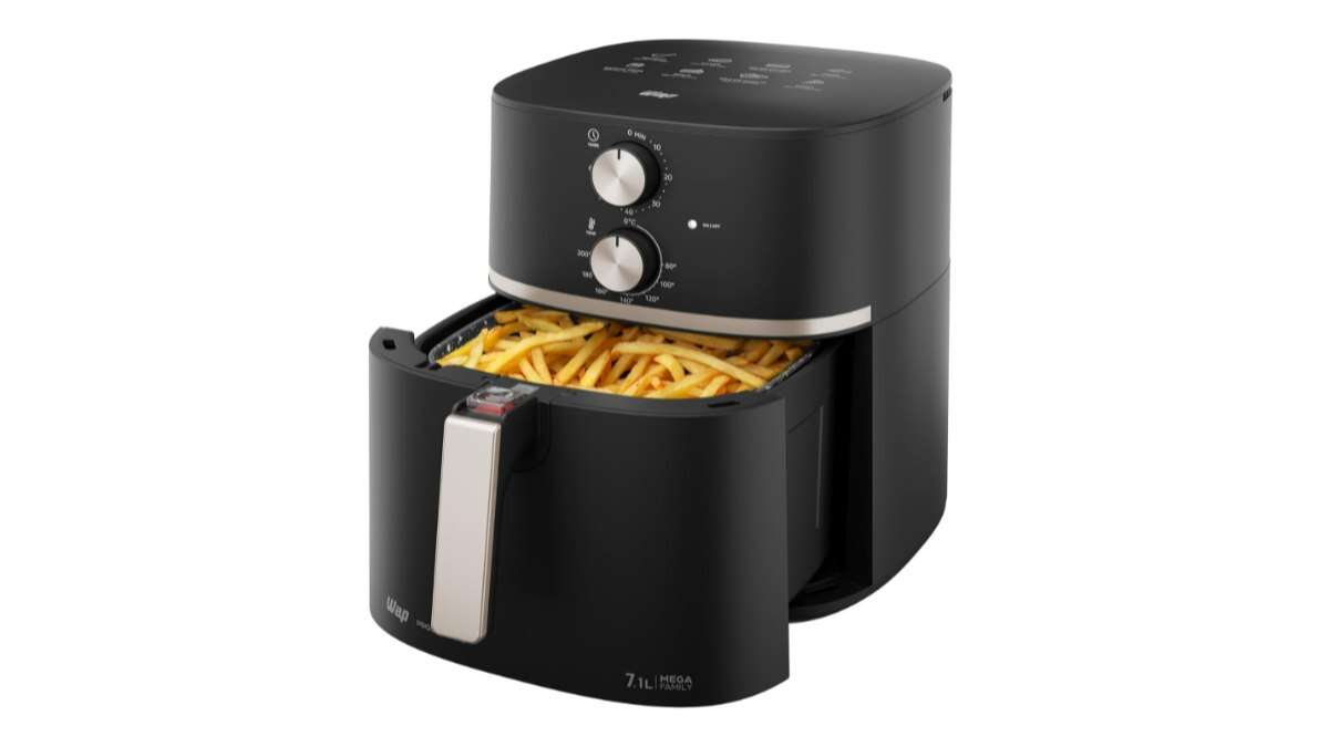 WAP Air Fryer Mega Family: praticidade e versatilidade na cozinha com desconto de R$150