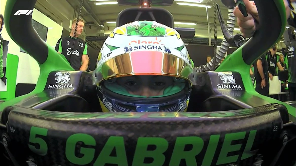 Bortoleto fica em 5º e Norris lidera treino livre em São Paulo