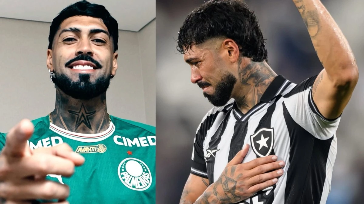 Ídolo faz juras de amor ao Botafogo e é anunciado pelo Palmeiras