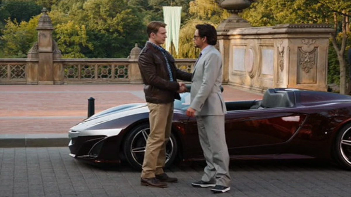 Carro de Tony Stark usado em 