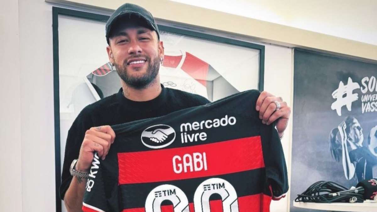 Neymar fala sobre jogar no Flamengo e se declara: 'Meu segundo time'