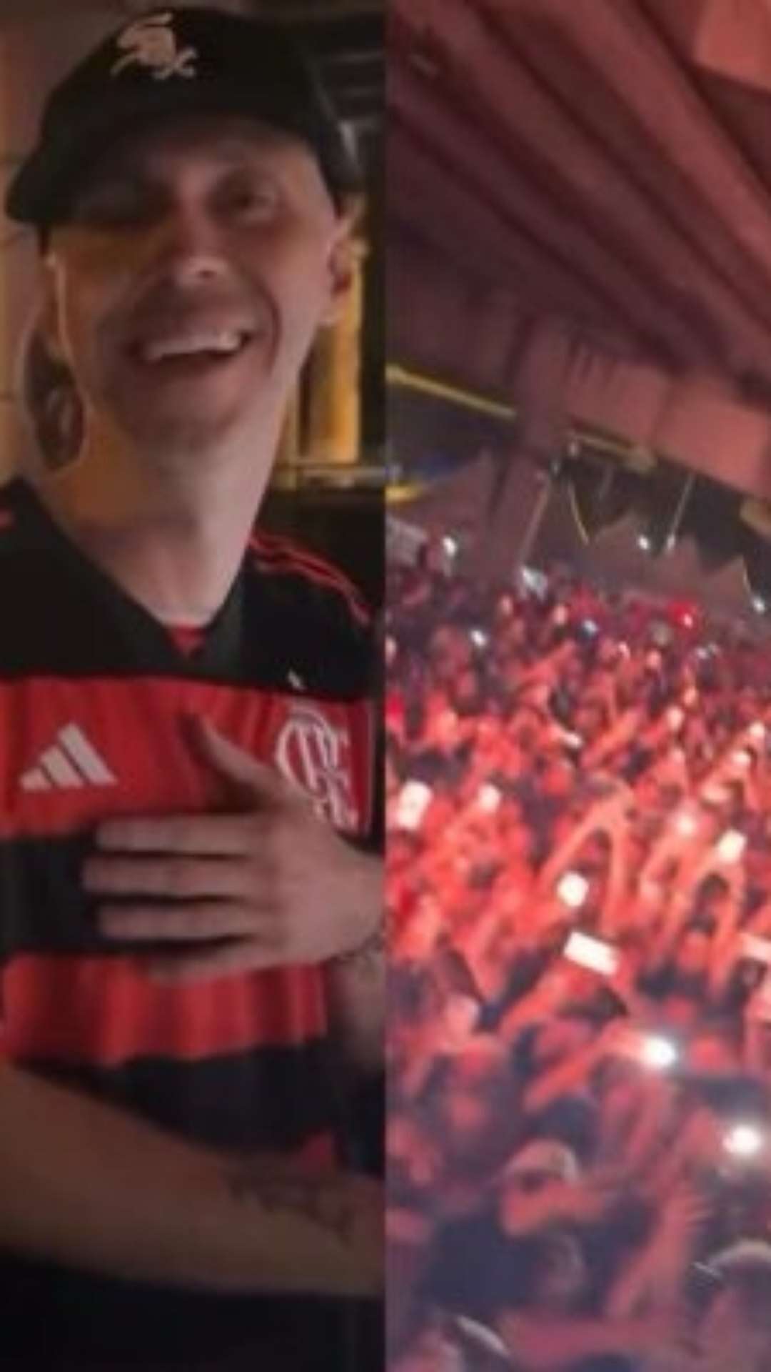 Travis Scott compartilha vídeos de DJ com camisa do Flamengo em Miami