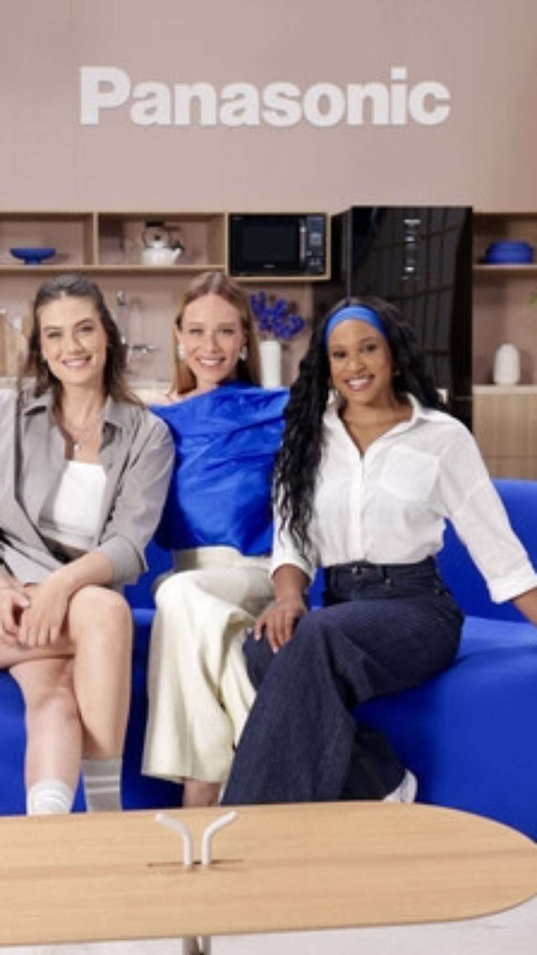 Campanha da Panasonic com Mariana Ximenes, Rebeca Andrade e Luiza Fiorese reforça compromisso com a sustentabilidade