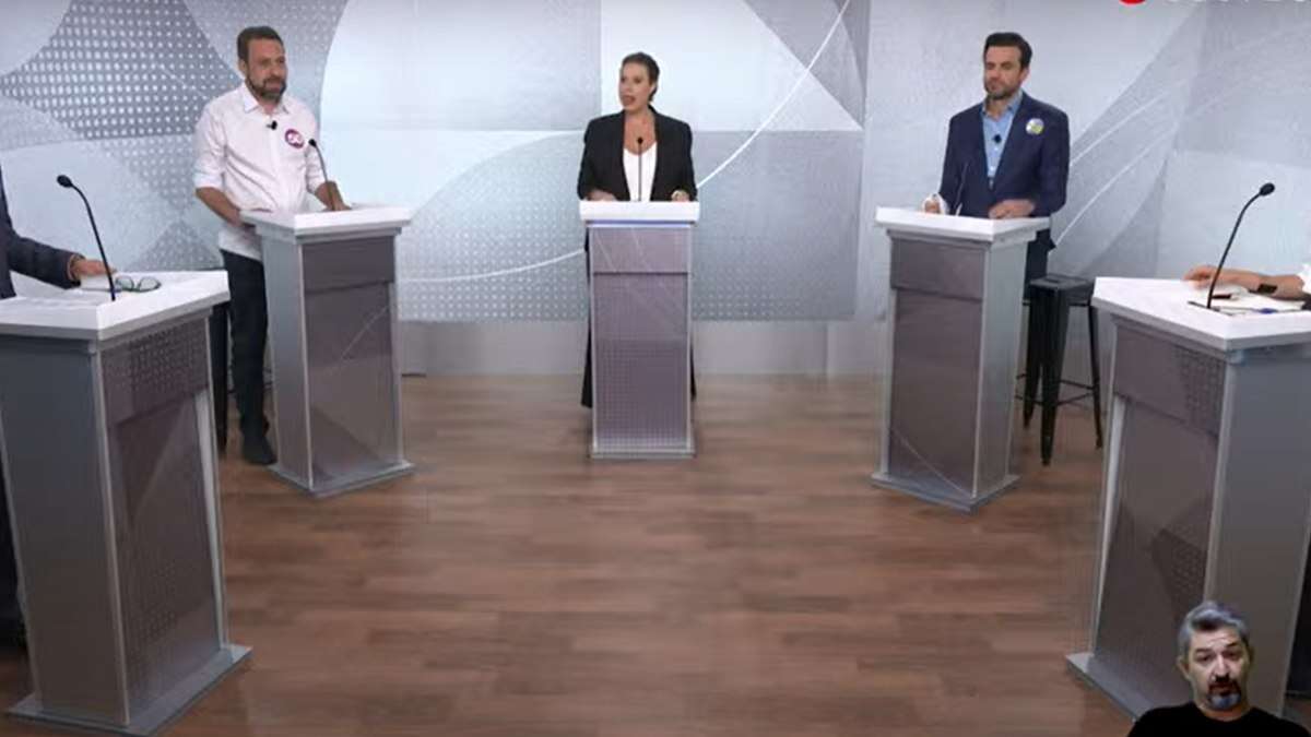 Debate em SP: primeiro bloco termina com alfinetadas e revelações pessoais dos candidatos