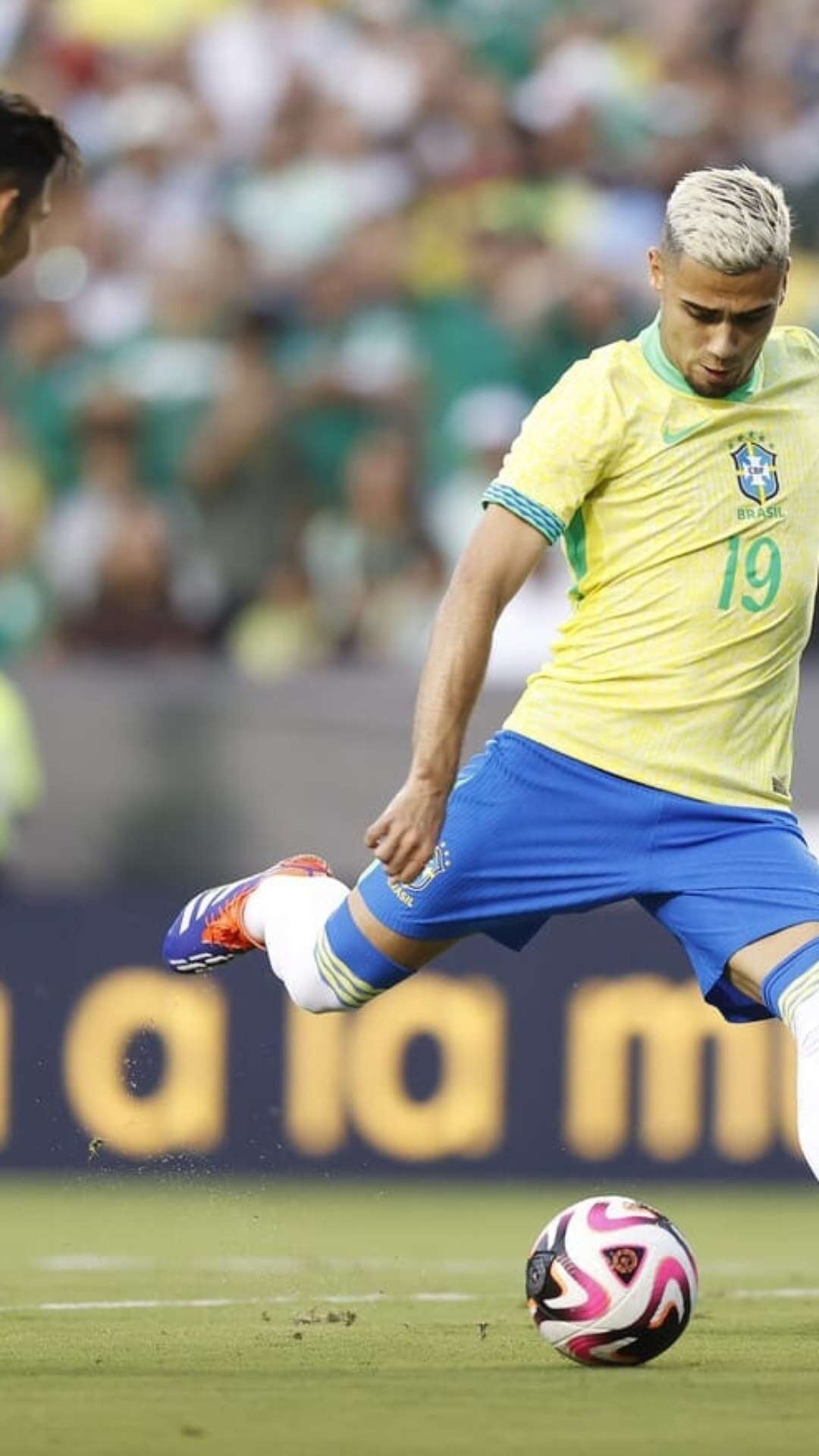 Andreas Pereira faz golaço pelo Brasil contra México; assista