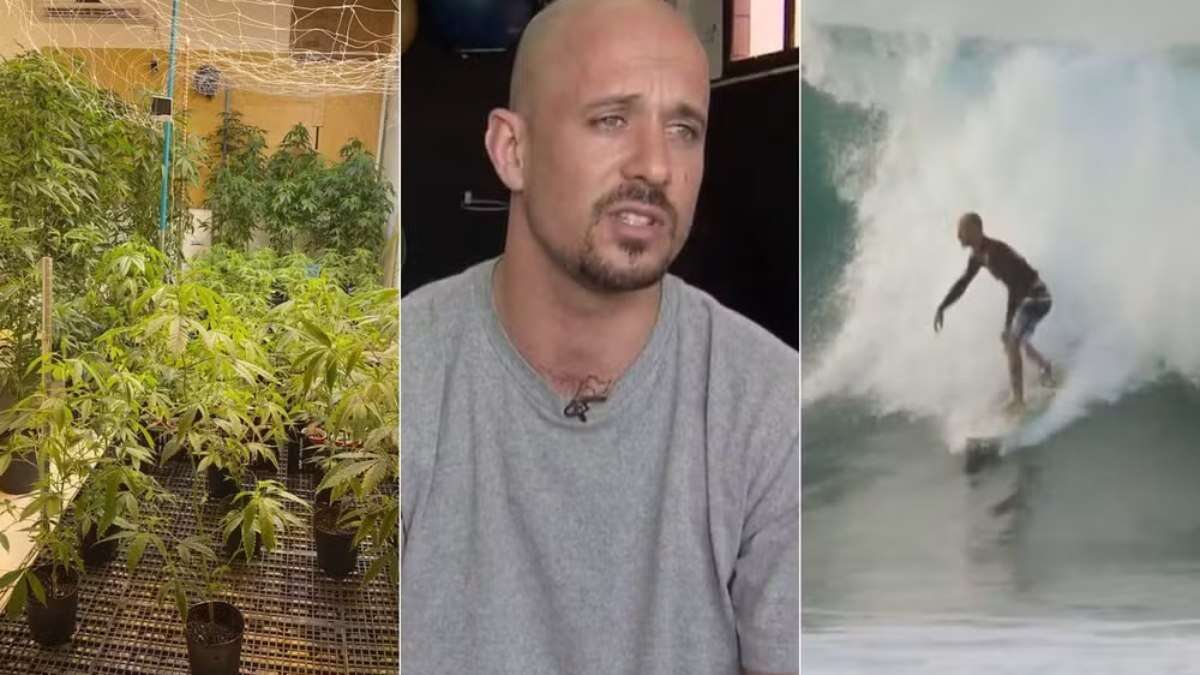 Ex-surfista Rodrigo Sino é preso por tráfico de drogas em Santos