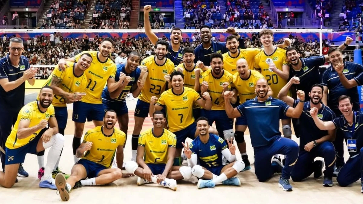 VNL: Brasil bate Argentina e encaminha vaga à fase final