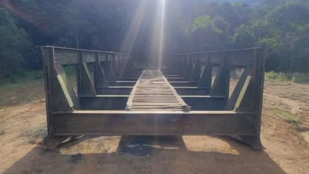 Ponte do século XIX furtada em MG é achada em reserva ambiental
