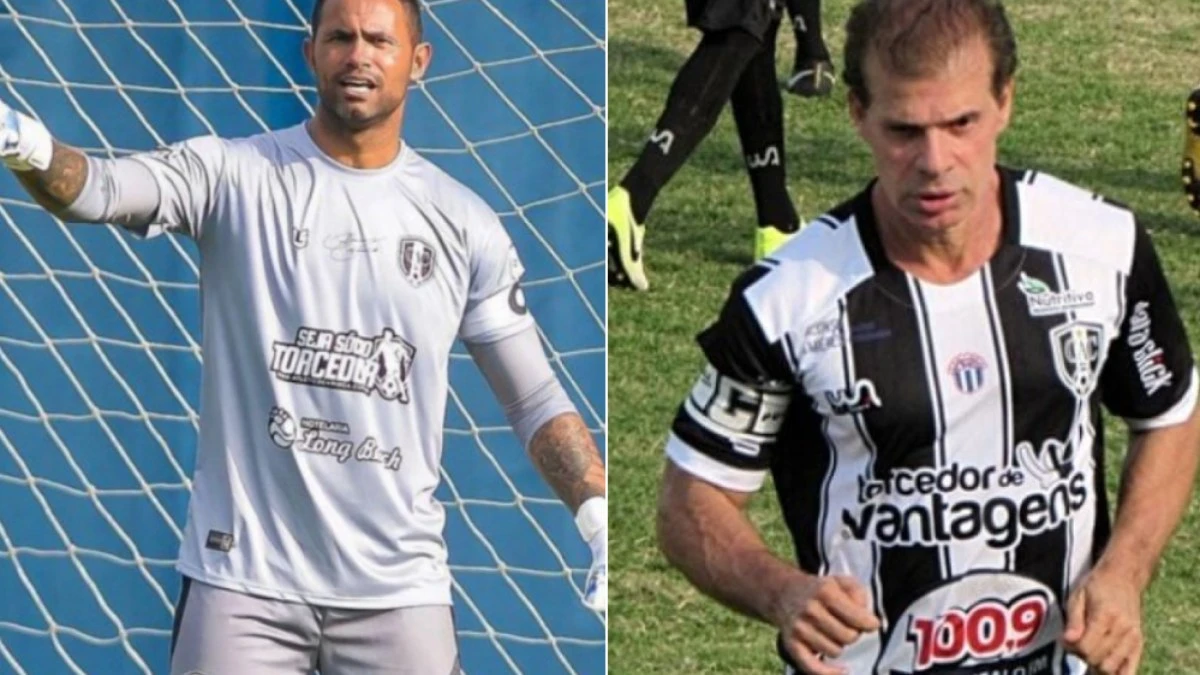 Hoje no Palmeiras, goleiro Bruno jogou no time de Túlio Maravilha