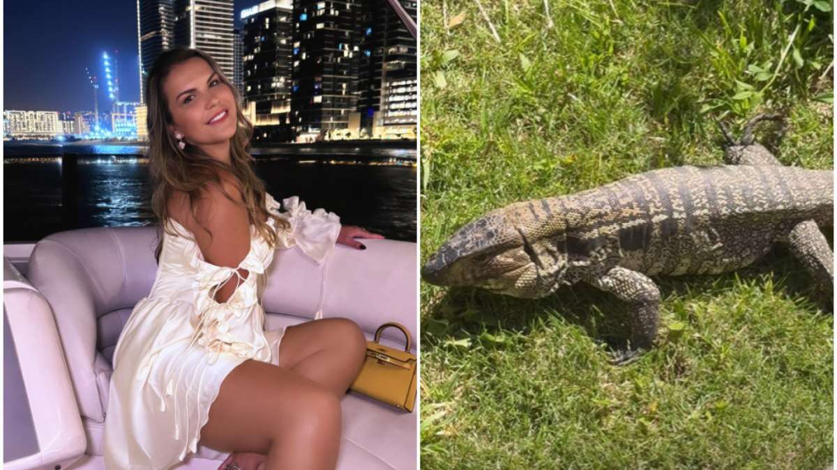 No Brasil, irmã de Cristiano Ronaldo tem casa 'invadida' por lagarto gigante; veja o vídeo