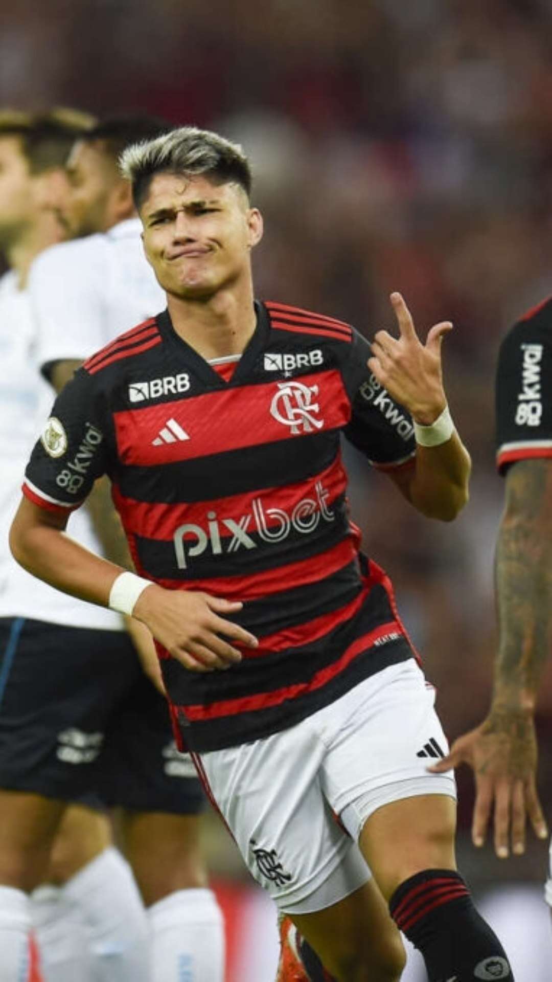 Com Tite, Luiz Araújo tem 100% de jogos pelo Flamengo em 2024