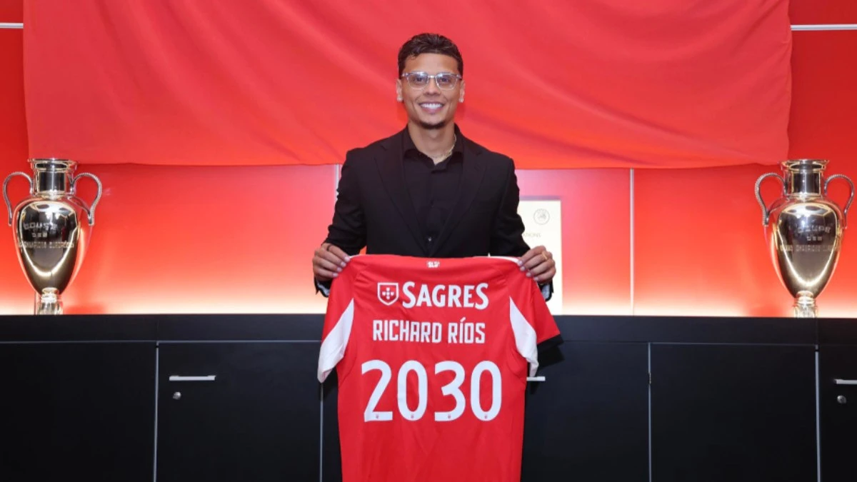 Ex-Palmeiras, Richard Ríos gera polêmica em Portugal